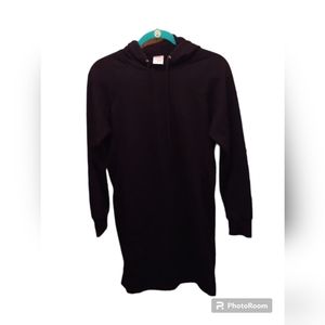 No boundaries Black hoodie dress